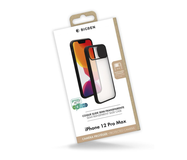 BigBen Slide Case Contour do iPhone 12 Pro Max black - 671284 - zdjęcie 2